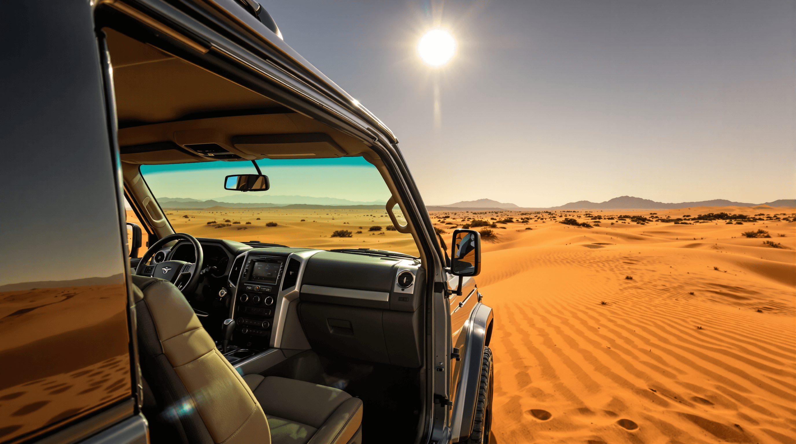 Heat Stroke Desert Driving Prevention UAE 2025