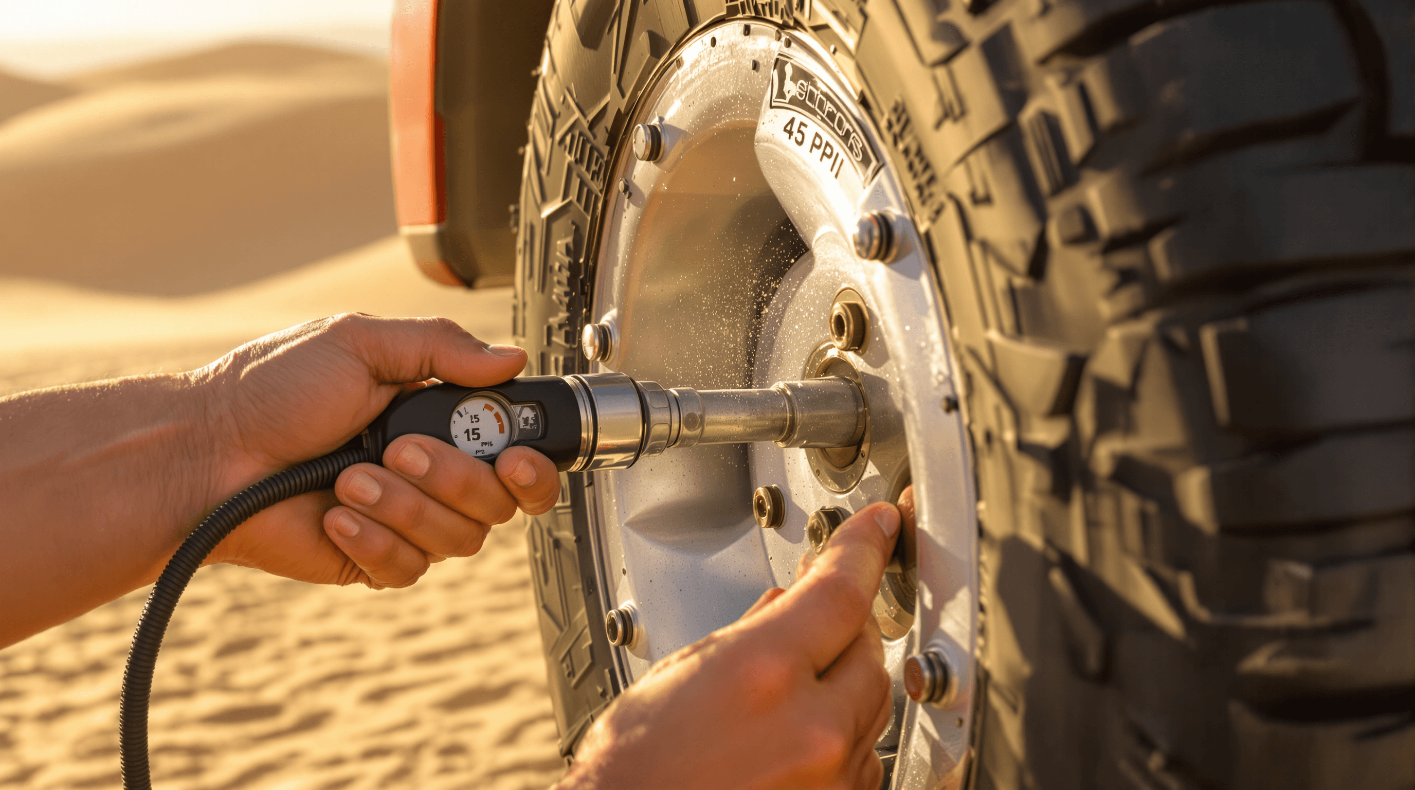 How to Deflate Tyres for Sand Driving in UAE 2025