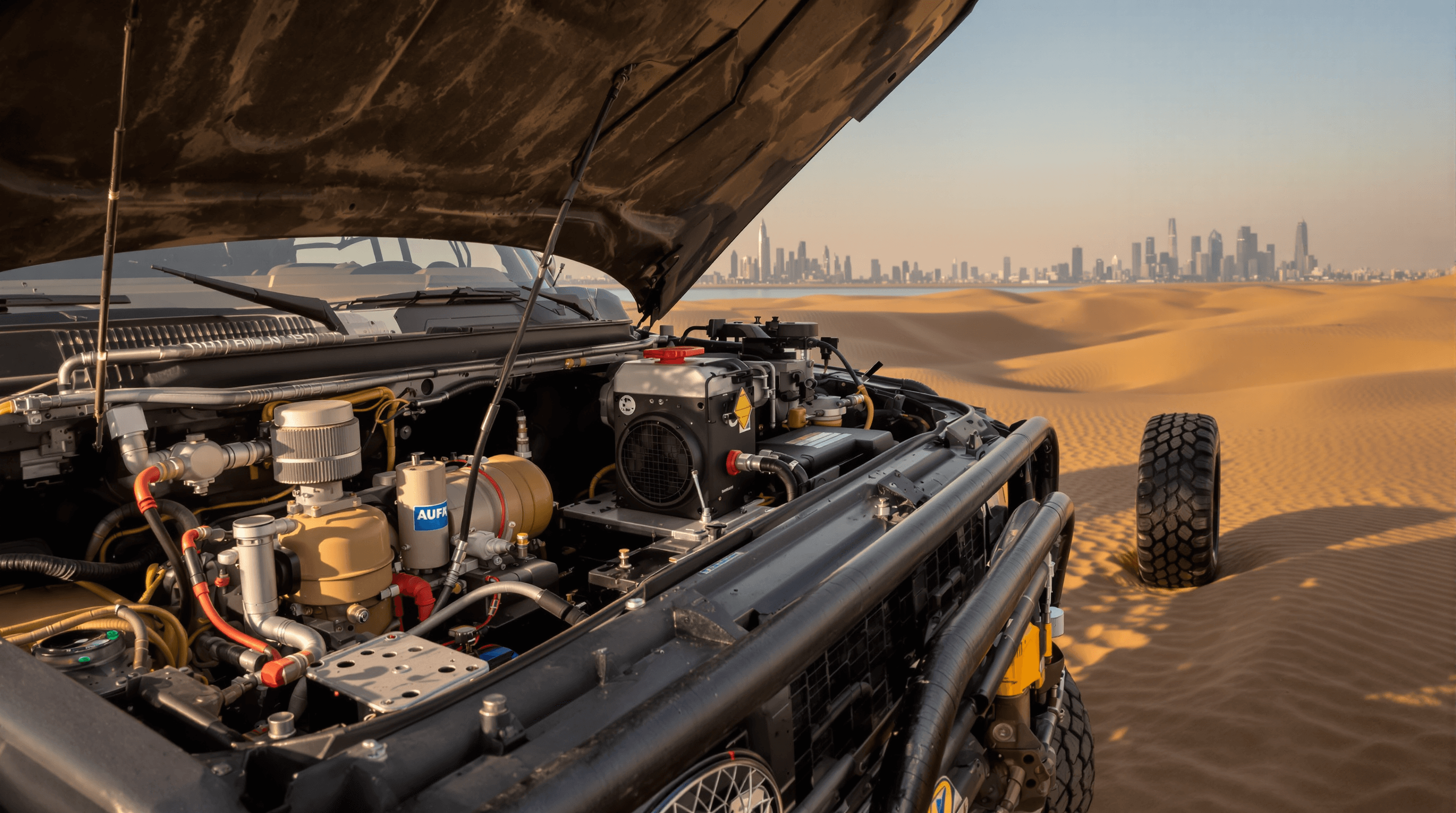Best Air Compressor 4x4 UAE Desert 2026