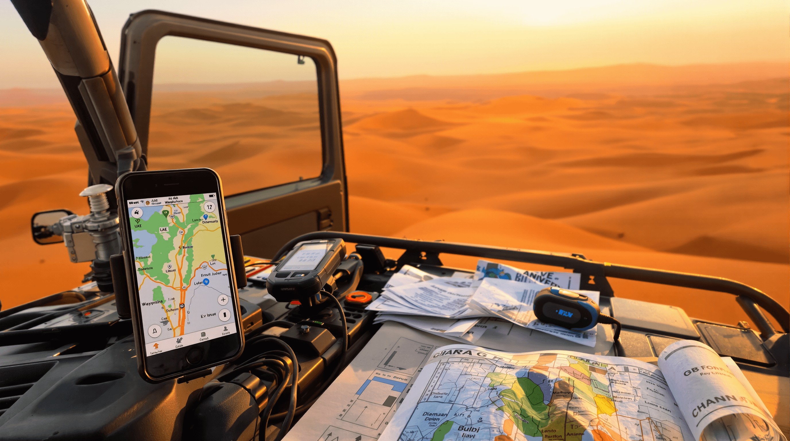Offline Maps for the UAE Desert - What I Actually Use