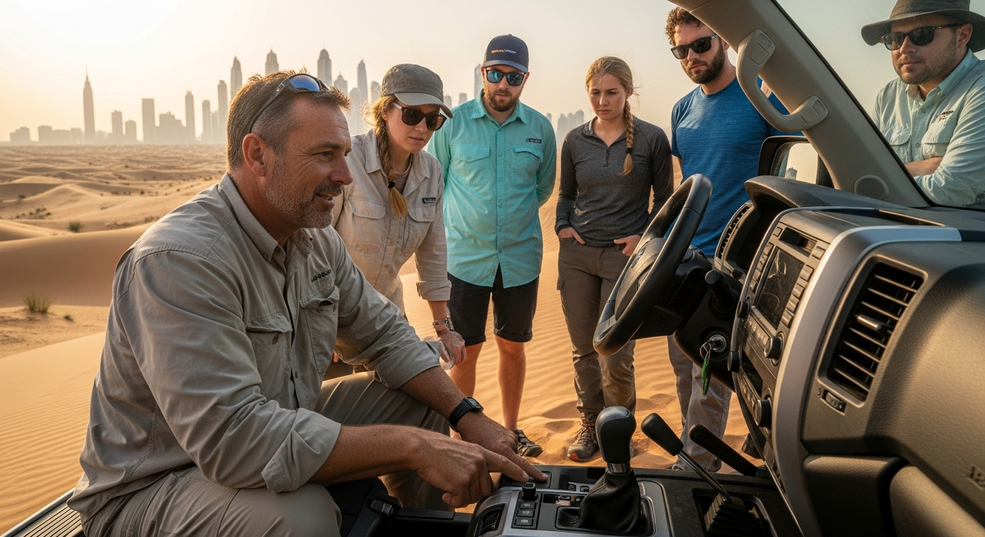 What Actually Happens in Your First Off-Road Lesson | Dubai Offroad